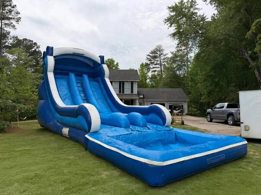 Double Slide + Pool
