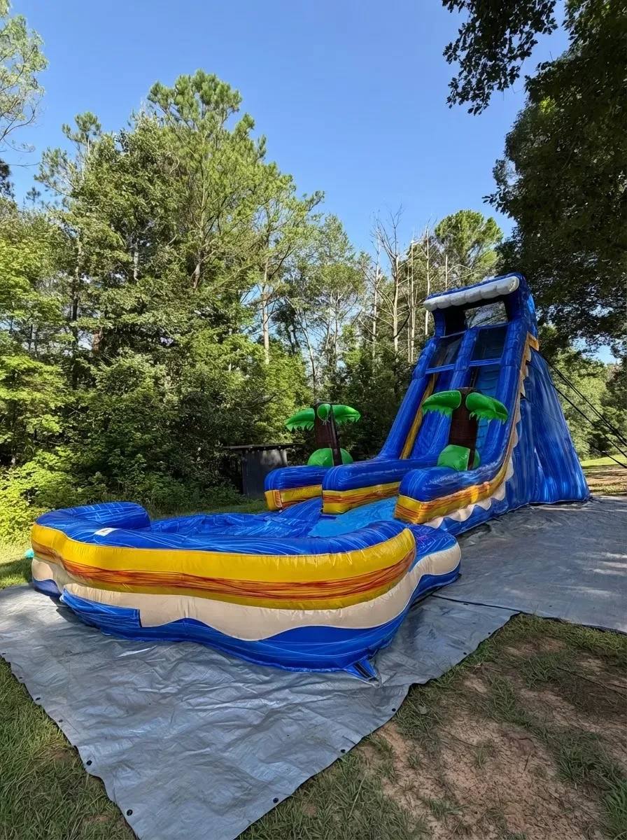 Wet inflatable rental
